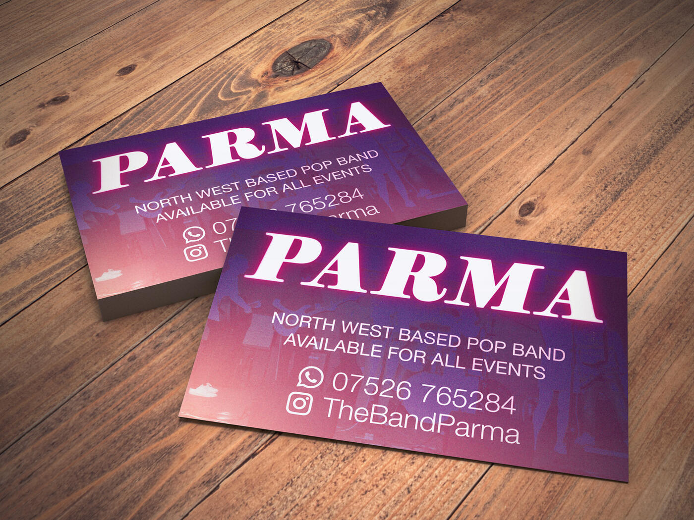 PARMA:Business card, logo and branding